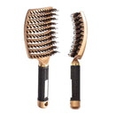 Escova De Cabelo De Nylon e Cerdas Desembaraçadora