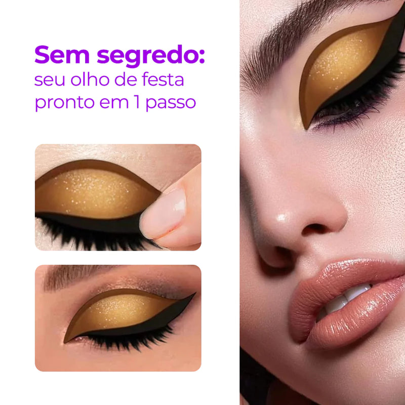 GlamPatch – Sombra com Cílios Postiços Que Deixa Seu Olhar Pronto em 1 Segundo