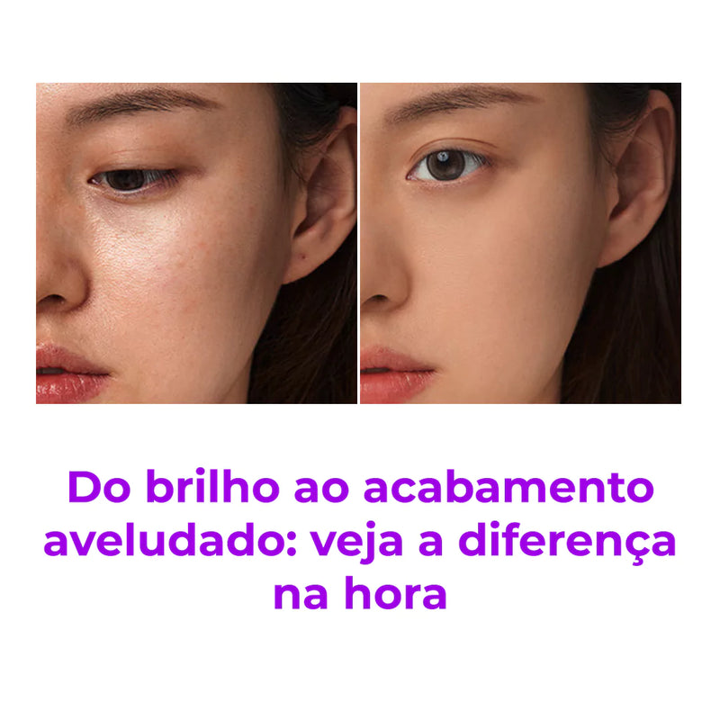 VelvetSkin – Pó Compacto Facial à Prova D’Água Que Controla a Oleosidade e Mantém Sua Make Intacta o Dia Todo