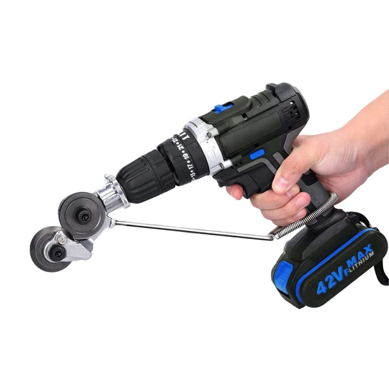 DrillCut Pro - Kit Adaptador Que Transforma Furadeiras Em Poderosas Ferramentas De Corte