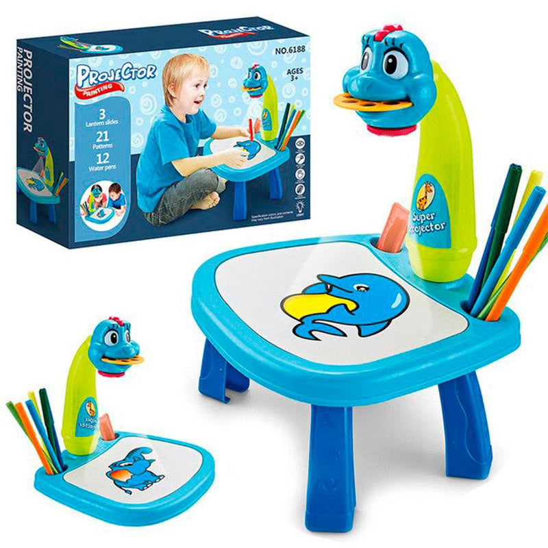 Mesa Infantil Projetor de Desenhos